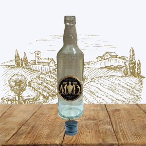 Botella Conac Transparente 700ml