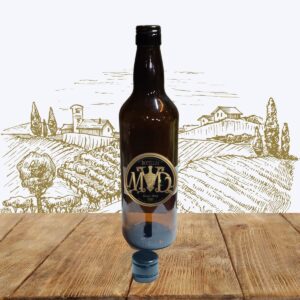 Botella Conac ambar 700